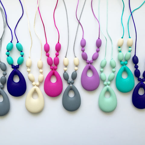 The Aly Teething Necklace | 20+ color options