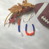 The Stella Teething Necklace | 3 Florida Team Colors (Necklace Only)