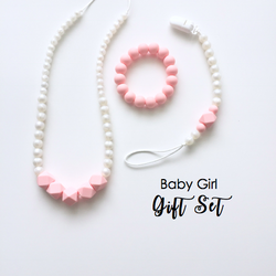 The Elle Pearl + Rose Baby Girl Gift Set
