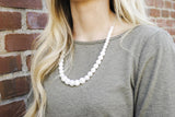 The Audrey Classic Pearl-Look Necklace